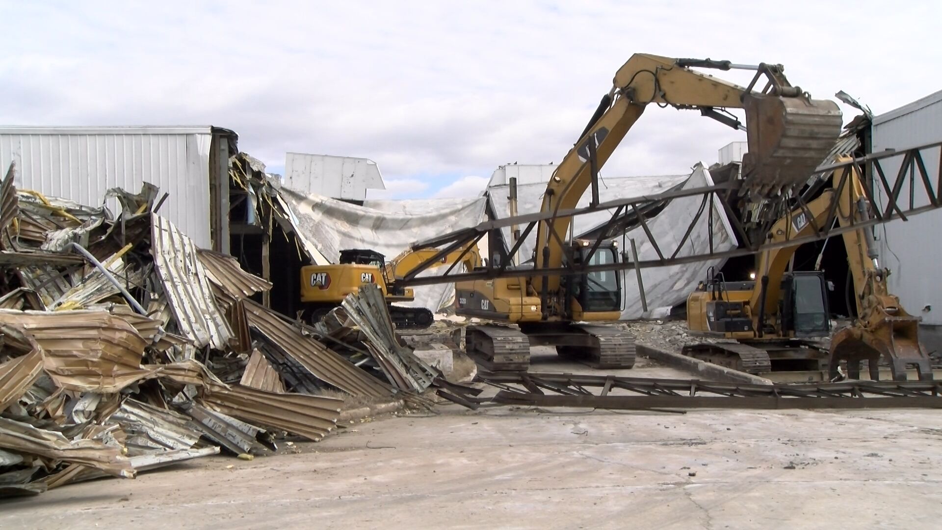 Demolition Underway at Former Black & Decker Building in Talbot County